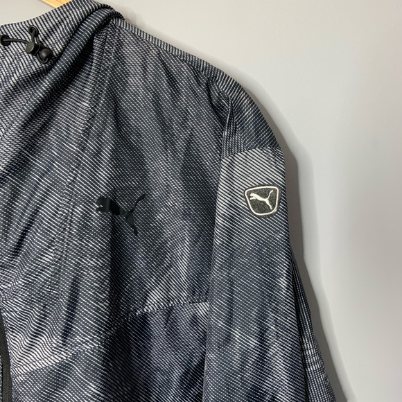 Puma Lightweight Windbreaker Jacket, sz. L - Picture 4 of 5
